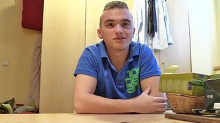 Young 18+ Hottie With Perfect Booty Gets Blasted Hard by Debt Dandy