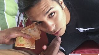 Hot Latin Deliveryman Gets His Ass Fucked Silly - Steamy Leche Action