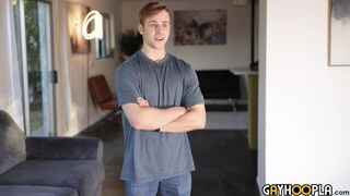 Brock Fisher Gets Wild – Floor Fucks Solo forGayHoopla Fans