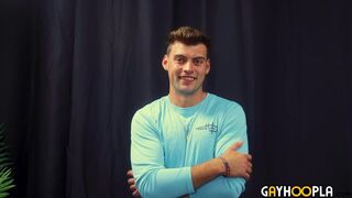 Luke Skyler Strokes His Hard Dick Wildly - Hot Gay Action
