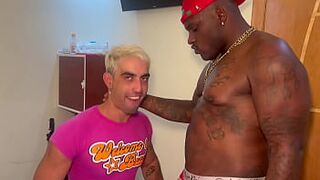 Submissive Sissy Fucked Hard by Big Black Cock