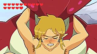 Link Gets Roughly Fucked by Sidon in a Fiery Adventure