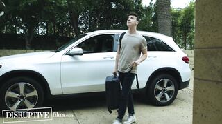 Aggressive Bully fucks Sympathetic Twink Andrew Miller, Making Troye Jacobs Squirm Wildly
