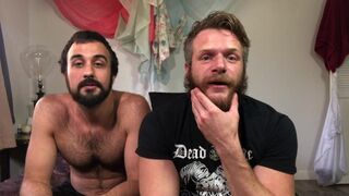 Bearded Hunks Mason Lear and Brian Bonds Get Wild During Quarantine Sex Session