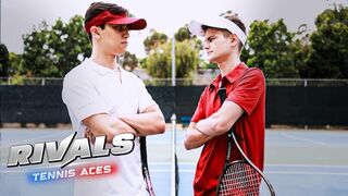 Tennis Twinks – Trevor Harris & Cameron Newton Get Wild In Steamy Bedroom Action