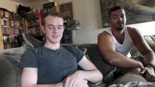 Johnny’s Massive Cock Teases Her Horny Pussy