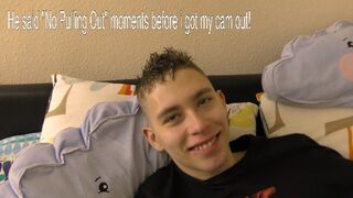 No Pulling Out with This Hot 18-Year-Old Teen 18+ Lad