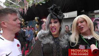 Red Carpet Encounter with Hung Young 18+ Brit at London Prowler Awards 2019