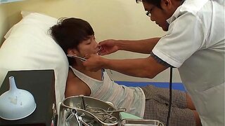 Doctor Barebacks Asian Twink Patient in Kinky MedicalGay Sex Scene