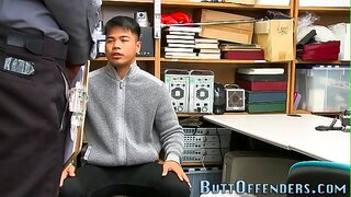 Delinquent Asian Teen 18+ Gets Caught for Hardcore AnalCumshot