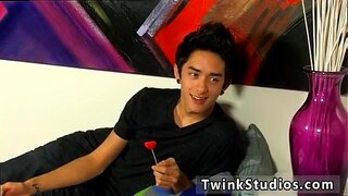 Alex Todd Enjoyed by Mature Men in Passionate Asian Gay Porn