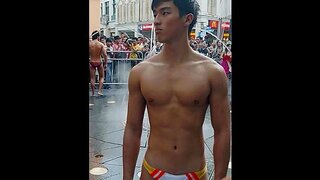 Hot Asian Guy Gets Intimate in Steamy Sports Room Sex Scene