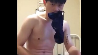 Young 18+ Thai Man Dives into Passionate Asian Gay Pleasure