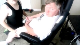 Joey Horton Gives Dylan Tarrence a Sensual blowjob and cum swallow