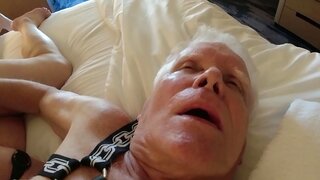 Tender Blowjob for Grandpa's Unique Cock in IntimateGayPorn Clip