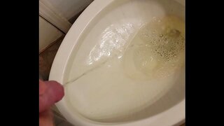 Amateur Gay Pissing Fun Can’t Be Contained In The Cup