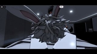 18+ FemBoy 18+ Rabbit Gets Fucked by Master in Hot Gay Furry Action