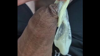 Brazilian Guy Tests New Condom in Hot Amateur Solo Session