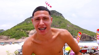 Skinny Amateur Guy Fucks Black Man in Raw POVGaySexScene