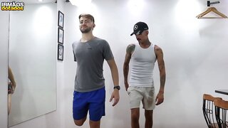 Step-stepdad Trains Stepson's Big Cock in Intense First-Time Lesson
