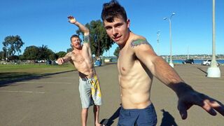 Inked Dudes David & Graham Pound Each Other Senseless