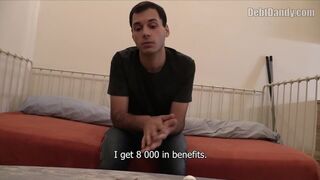 Hairy Legs Get Fucked Deep in Hot POV Debt Dandy Action!