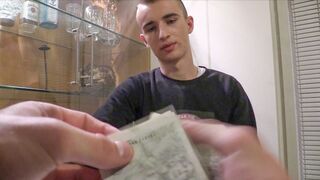 POV Sodomy with Moaning Brunette Hottie - Debt Dandy Style
