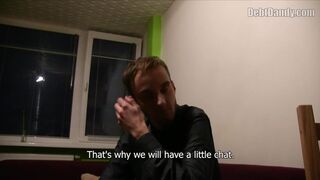 Skinny Hairy Czech Guy Gets Fucked Hard to Pay Off Debt