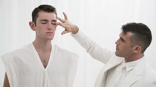 Submissive Mormon Elder Craves New stepdaddy’s Dominant Missionary Seduction