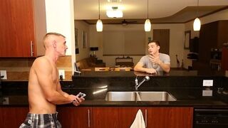Hot Kitchen AssFuck with Brett Bradley & Trevor Spade - Reality Dudes