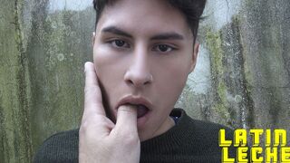 Horny Latino Twink Craves Massive Load All Over His Chest - Hot cum Action