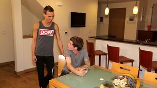 Chris Hewitt and Jordan Thomas Heat Up the Room with Hot QuickFuck ACTION