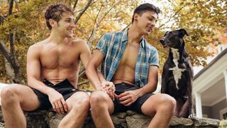 Thirsty Calvin & Mateo Swap Holes - Cocky Boys 18+ Exploring Desires