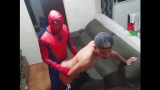 Halloween Costume Swap Ignites Hot Gay Action Between Amateurs