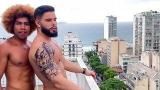 Ramon and Rico Marlon PassionatelyFuck Outdoors in Bold Gay Sex Scene