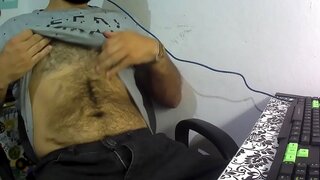 Amateur Latino Gets Hard in Office – NearlyCaughtwithDickinHandSolo