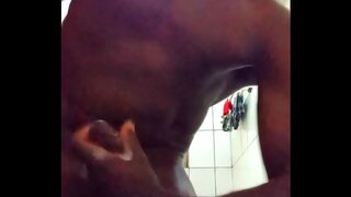 Excited by My Stretched Cock, I Masturbate Outdoors with Massive Cumshot