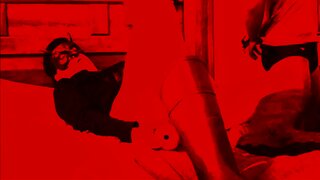 Masked Man Enjoying Dildo in Steamy RetroGay Masturbation Scene