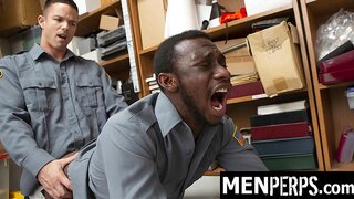 Mall Guard Dishes Out Rough Discipline to Seductive Teen 18+ Thief 18+