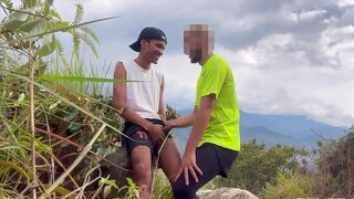 Guy Joins Me for Unexpected Wild Public Gay Sex Adventure