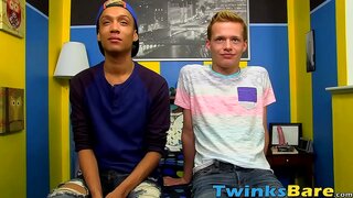 Andrew Slides Raw Cock into Adorable Billy for Hot Bareback Action