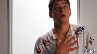 Joey Rims and Sucks Roommate's Cock Before Raw Dogging Him Senseless