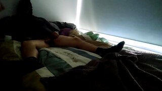 Mature Man Enjoys Intense Blowjob In Bed From Hot Amateur Twink 18+