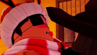 Hot 18+ Gay Sex Animation – Two Boys 18+ Get Wild on Roblox Bed