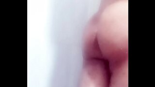 Chubby Guy With Massive Round Ass Enjoying a Steamy Solo Session