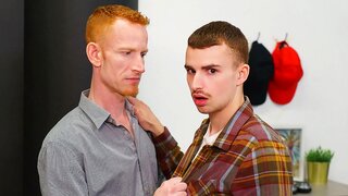 Stepdaddy Dominates 18+ Stepson in Intense Taboo Sex Session at Home