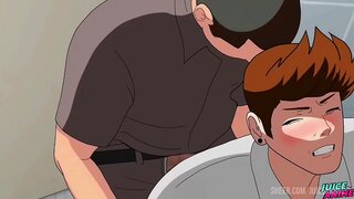 Kaue and Hunter's Passionate Anime Adventure Begins – Yaoi Hentai Ep 1
