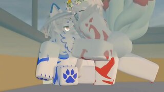 Furry Roblox Character Enjoying Intense 3D Anal Yiff Session