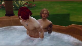 Wicked Sims 4 Jacuzzi Sex – Gay Couple’s Steamy Aquatic Adventures