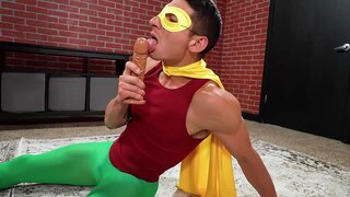 Kinky Catman Rims 18+ Boy 18+ in Exciting Gay Cosplay Anal Adventure